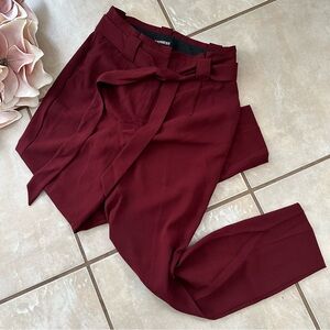 EUC Express Burgundy Business Casual Slacks